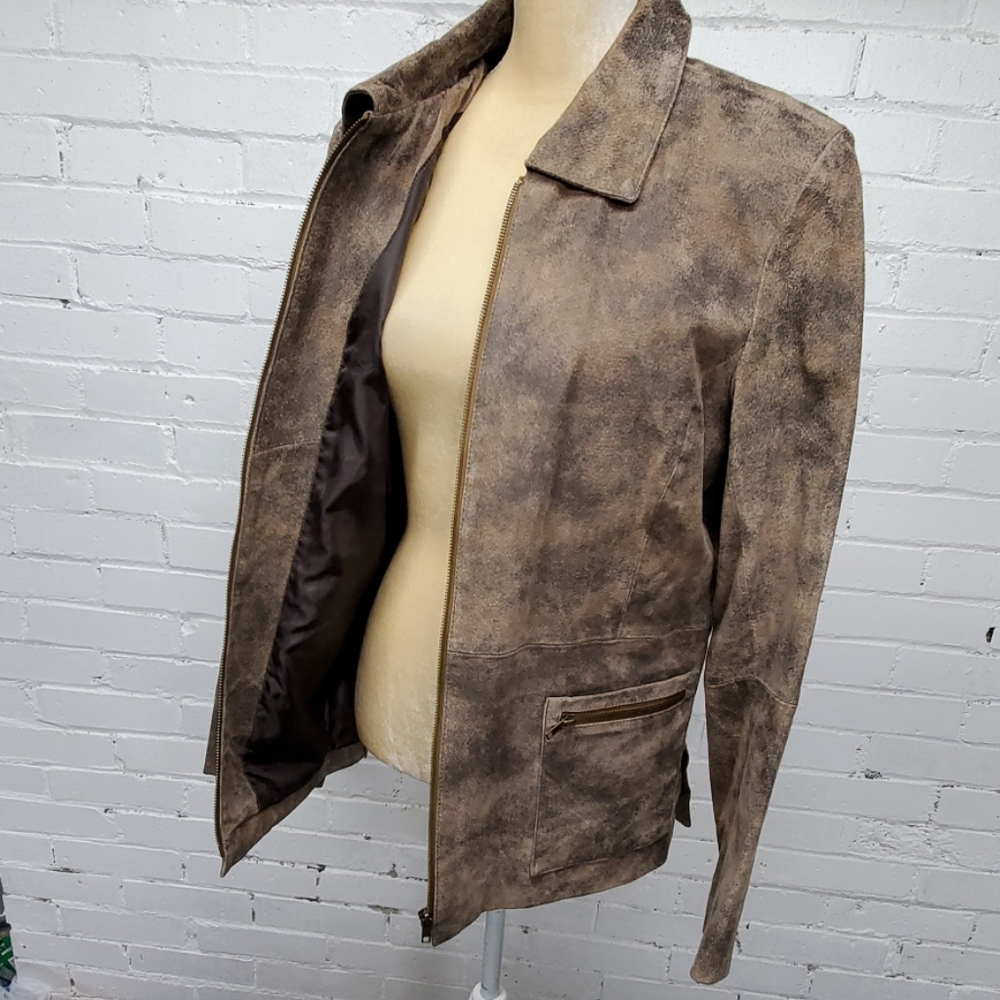 Linea leather jacket M - Picture 4 of 6